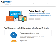 Tablet Screenshot of gobutton.com.au
